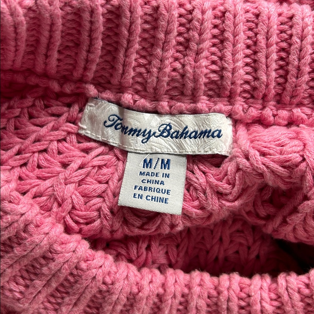 Pink Knit Women's Sweater - Picture 7 of 8